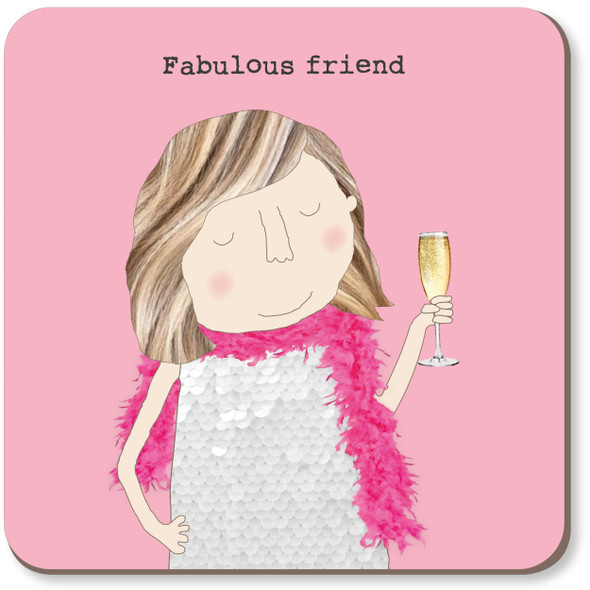 Coaster - Fabulous (10x10cm Cork Backing)