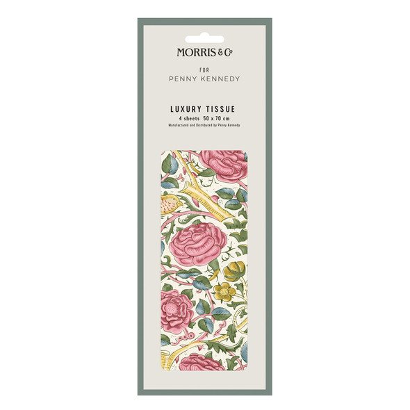 WM Rose Spring Green-Tissue Pkt 4 (50x70cm)