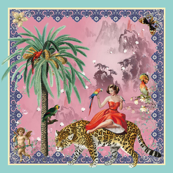 Paradise- Pink Mary on Leopard