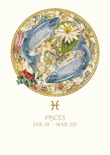 Zodiac HB- Pisces (19 Feb - 20 March)