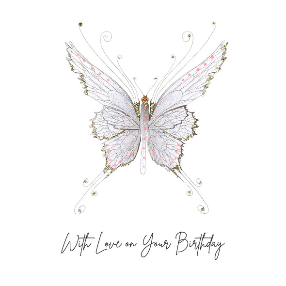 HB- With Love Butterfly