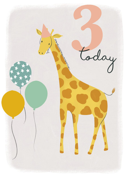 HB-  3 Today Giraffe (3rd)