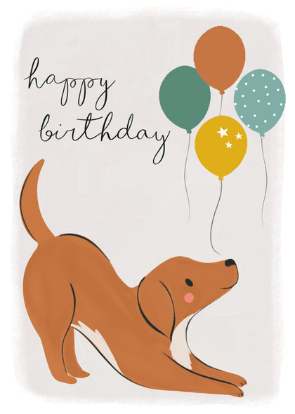 HB- Dog with Balloons (PFC FN207)