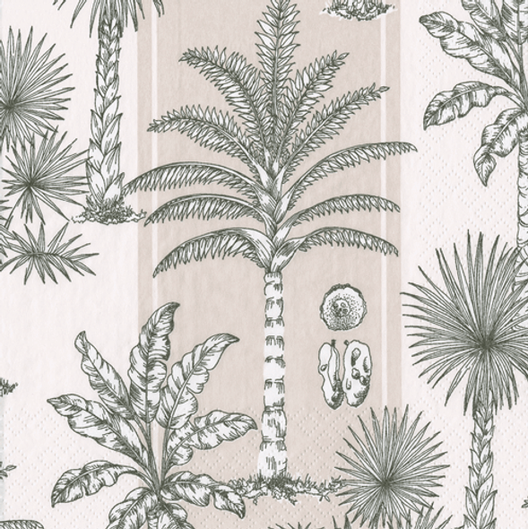Southern Palms - Flax White