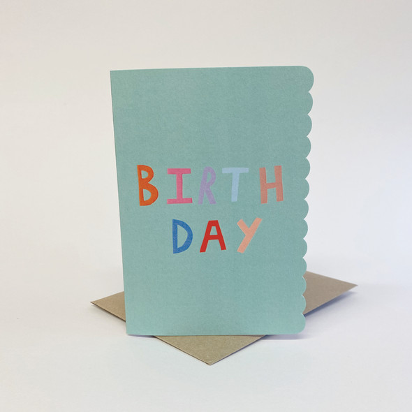 Scallop HB- Birthday Text