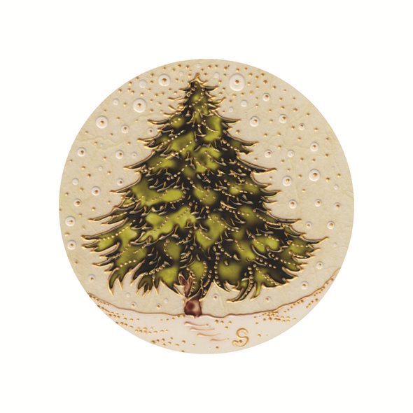 Glass Painting - Christmas Tree