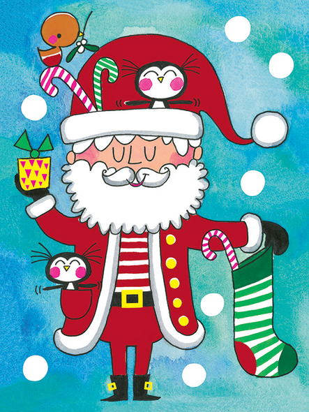 Pack 5 - Santa Suit (105x80mm) (X24RED XNOPK11)