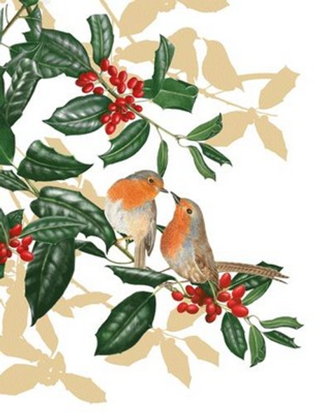 Box 16 - Birds on Holly Branch