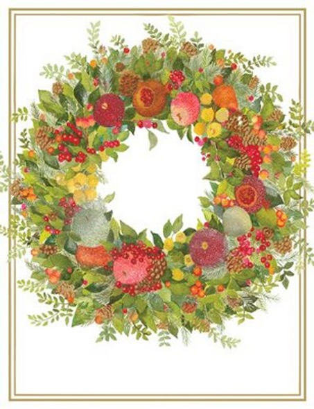 Box 16 - SALE Jewelled Fruits Wreath