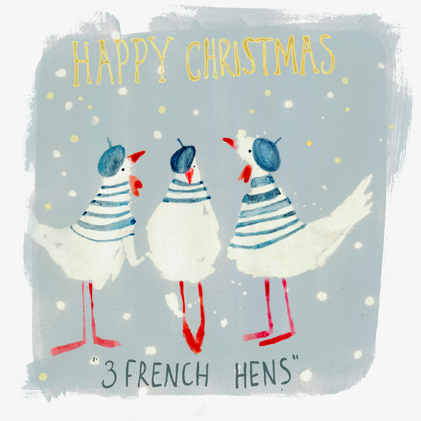 Threee French Hens