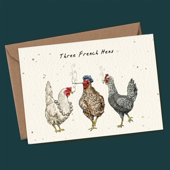 Three French Hens (X24BEW C03)