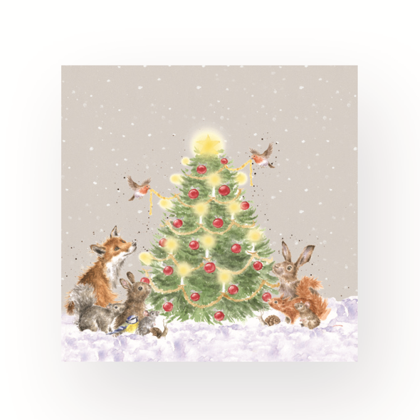 Lunch Napkin - Oh Christmas Tree
