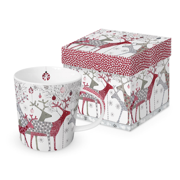 SUPER SALE - Mug 400ml Bespoke Box-Scandic Christmas
