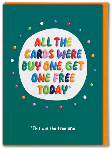 HB- Get One Free (Embossed)