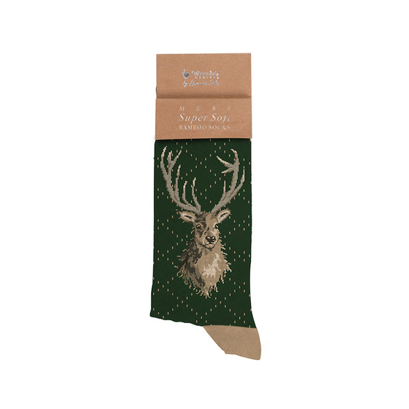 Sock Mens Bamboo - Stag  (US8-12)