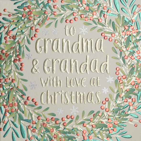 Grandma & Grandad Wreath
