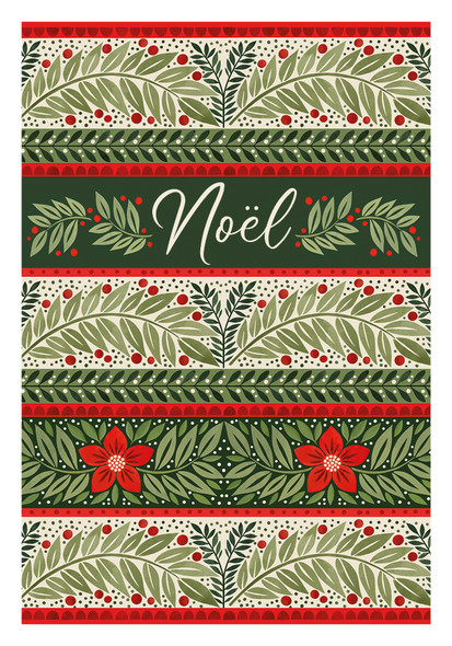 Noel Pattern (105x150)