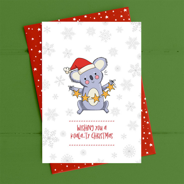 Wishing you a Koala-ty Christmas