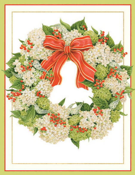 Box 16 - SALE Hydrangea Wreath 