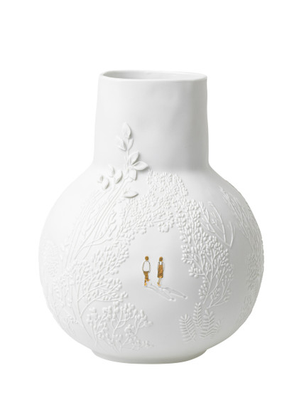 Vase - Picture Story Meadow Porcelain  (H11xØ11cm)