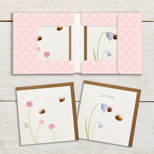 Wallet (8)- Bees & Flowers (2 designs)