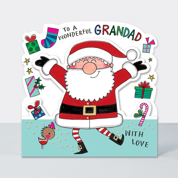 Wonderful Grandad Santa (Die-Cut)