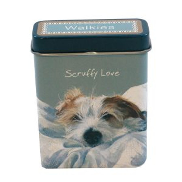 Treat Tin - Scruffy Love (9x7.5x3cm)