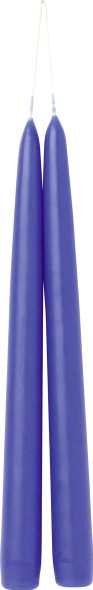 Taper Candles - Brilliant Blue- Ø2.2 xH24cm-6hr (Box12)