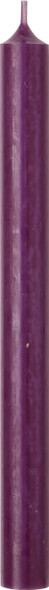 Cylinder Candles - Solid Aubergine-25cm-11.5hr (Box 25)