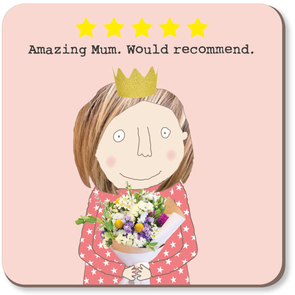 Coaster - Five Star Mum (10x10cm)