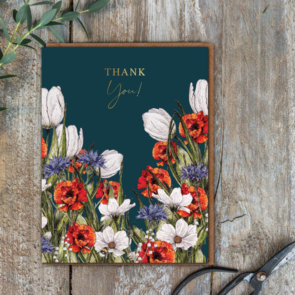 Foiled TY- Thank You (unbagged108x140mm) (TOC RW10)