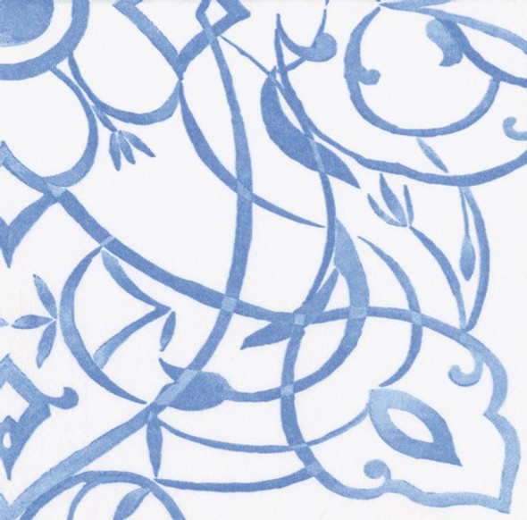 Paper Linen - Algarve Ceramic Blue Pkt 15