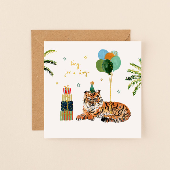 HB- King for a Day Tiger (Gold Foil)