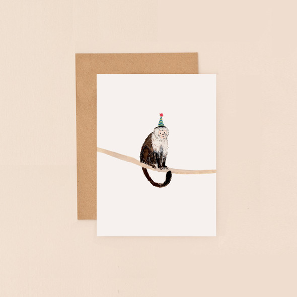 Small Card HB- Monkey