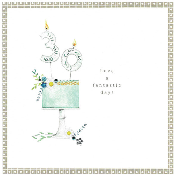 HB- 30th Cake (CIN PH045)