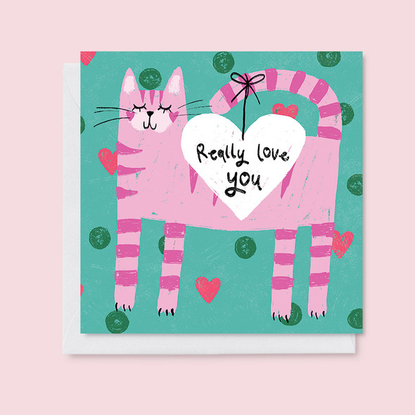 Valentine- Cat Really Love You