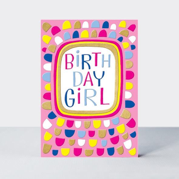HB- Birthday Girl (Gold Foil, Embossed)