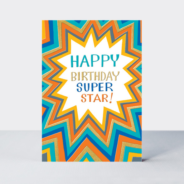 HB- Super Star (Gold Foil, Embossed)
