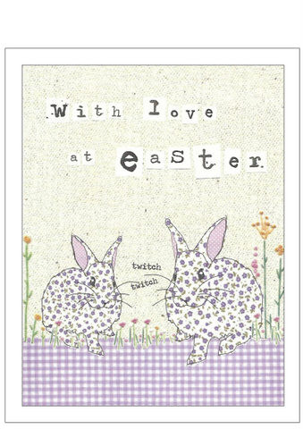 Easter Small Pkt 5- Lilac Bunnies (0.45c Each)