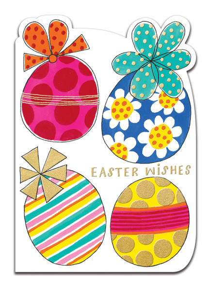 Easter - Easter Wishes Eggs (170x120mm)