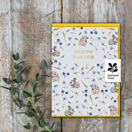 Easter Small Card- Hoppy Easter(Unbagged 90x120mm)