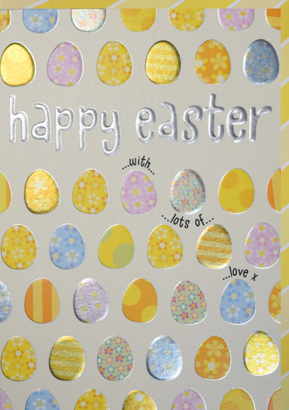Easter-  Easter Eggs (Foil, Embossed)