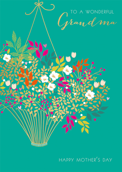 Mother's Day- Grandma Hang Basket