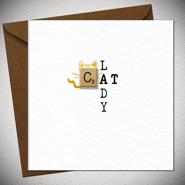 HB- Cat Lady (Handfinished w Tile)