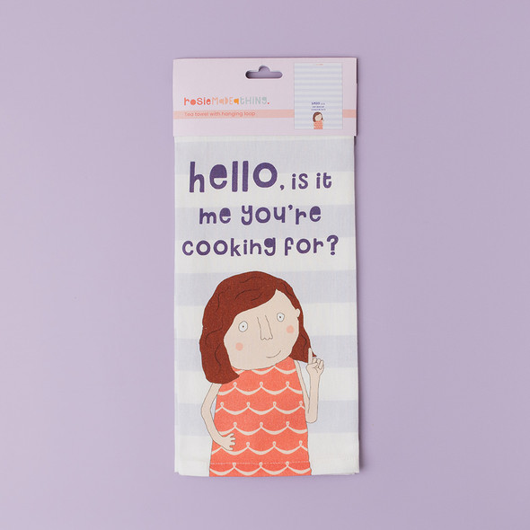 Tea Towel - Hello (100%Cotton 48x74cm)