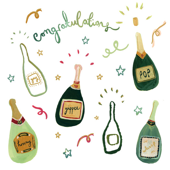 CONG- Bottles (Gold Foil)