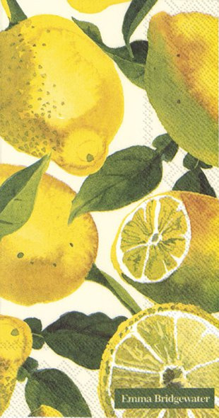 Emma Bridgewater Lemons-Guest Towel (Pkt 16)