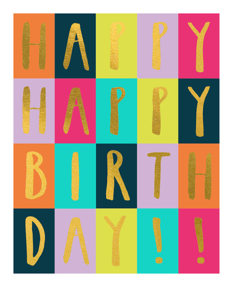 Celebration HB- Tiled (Foiled)