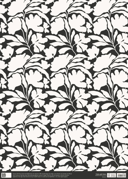 Wrap - Kelp Abstract Floral