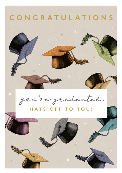 Rock On GRAD- Hats Off